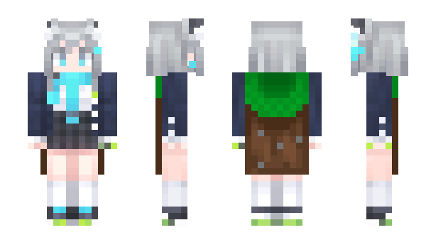Minecraft skin MPOU