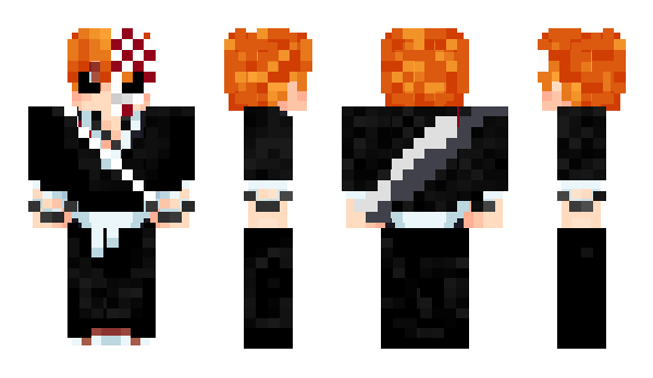 Minecraft skin WhiteSenpai