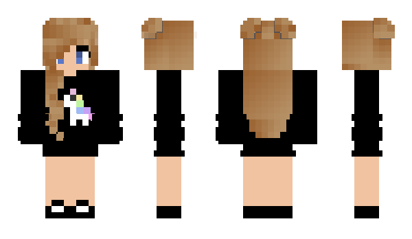 Minecraft skin _Yksisarvinen_