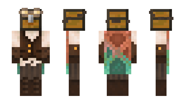 Minecraft skin Saecrid