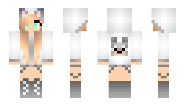 Minecraft skin DoggyGirl