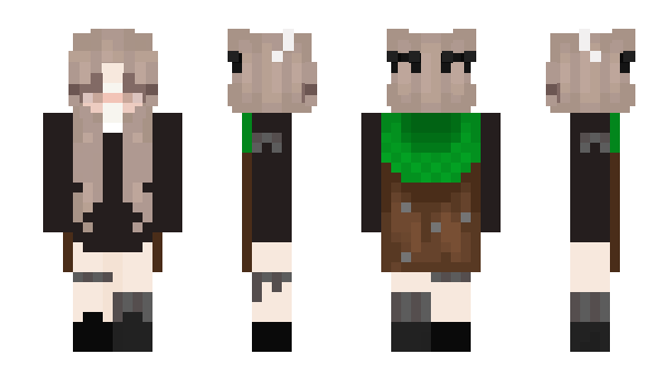 Minecraft skin Claaudie