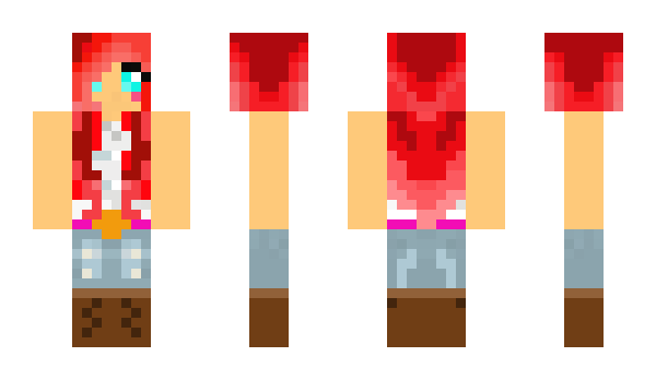 Minecraft skin PoshLuau