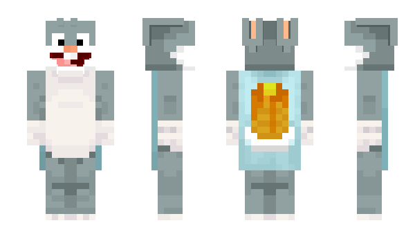 Minecraft скін по ніку BonnieBlue_