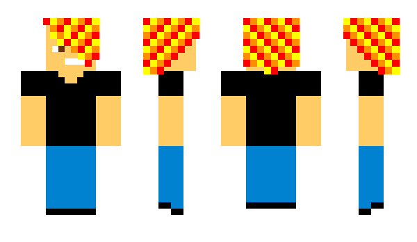 Minecraft скін по ніку Povz