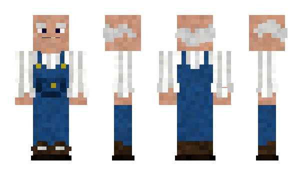 Minecraft skin JeongOS