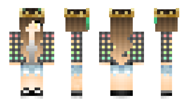 Minecraft skin Shaline