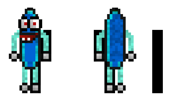 Minecraft skin Bluetoes1