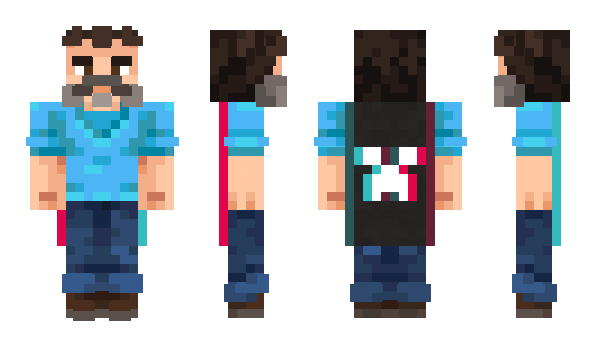 Minecraft скин по нику ZomKin