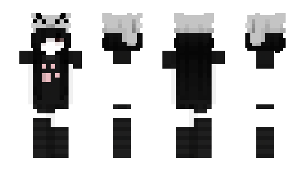 Minecraft скин по нику MiserableQueen