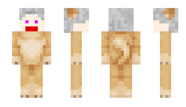 Minecraft skin LOVEru