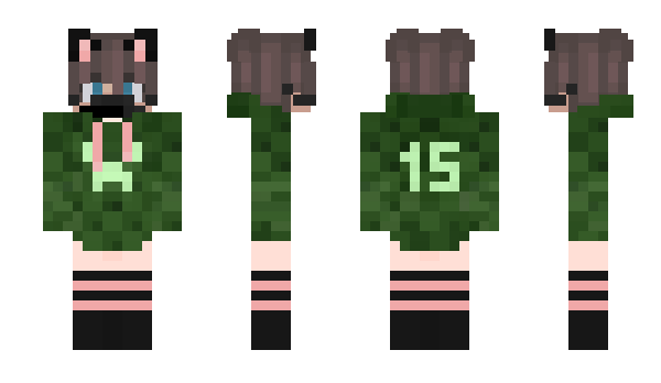 Minecraft skin Aurora_KEdCrlF