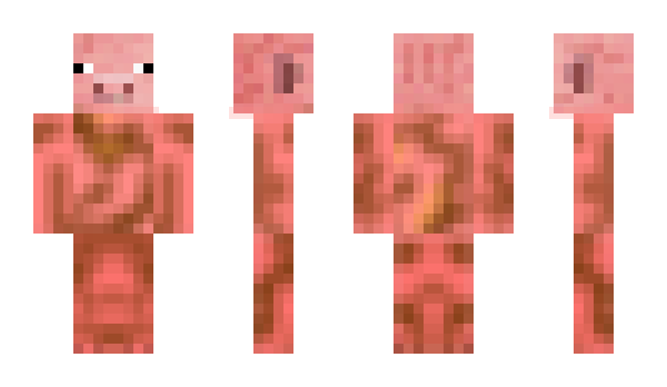 Minecraft skin Piglettank