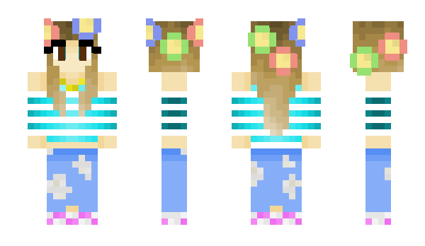 Minecraft skin Alynn_bm