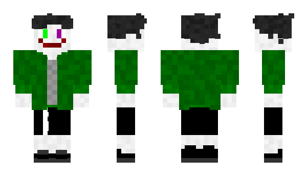 Minecraft skin SkeletalF1