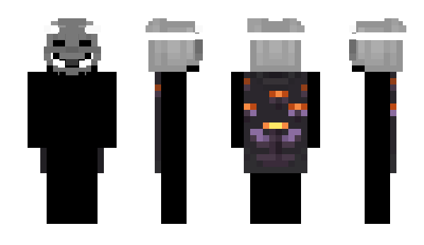 Minecraft skin Beelzebock