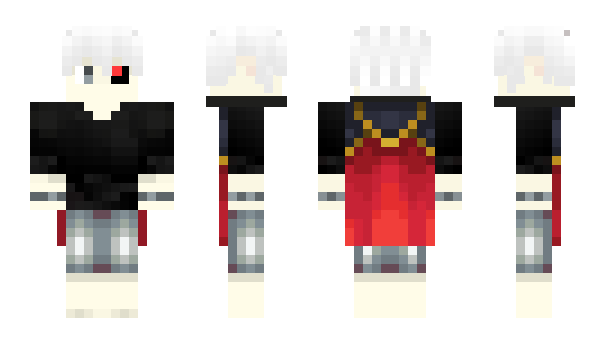 Minecraft skin Kouroubou