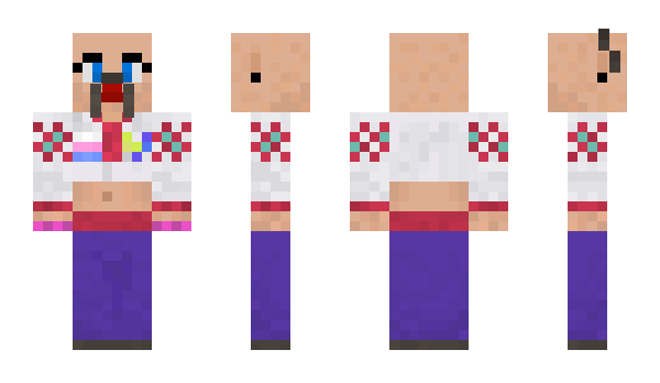 Minecraft скин по нику MikolaUA228