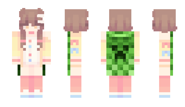 Minecraft skin LeahOwO