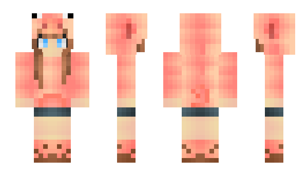 Minecraft skin TheEmeraldPiggie