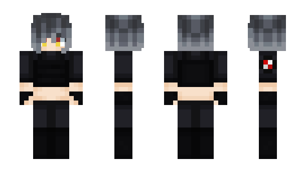 Minecraft skin Yurei_Uchiha