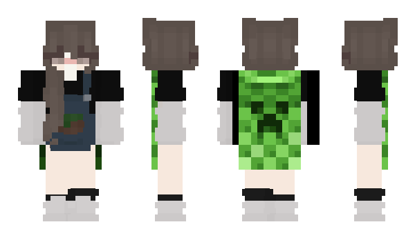 Minecraft skin DustiynAdmin