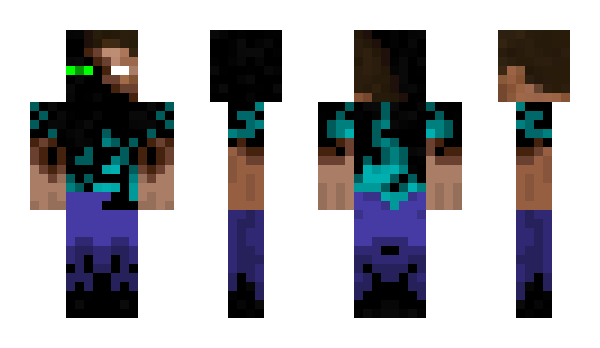 Minecraft скин по нику SpruceLeaf