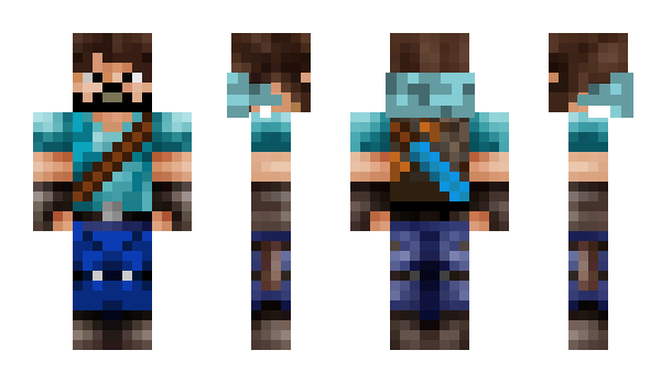 Minecraft skin Raphiknight