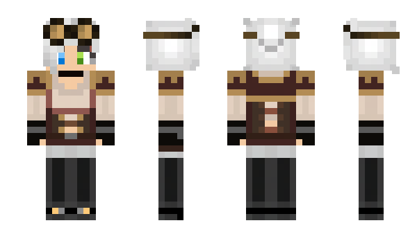 Minecraft skin Croanoa
