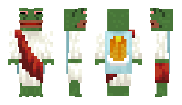 Minecraft скин по нику MistyToad