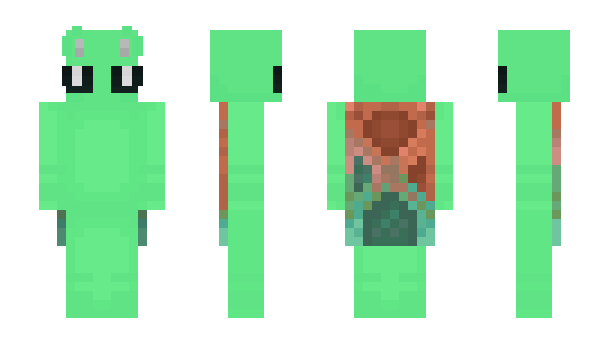 Minecraft скин по нику OverdosedAlien