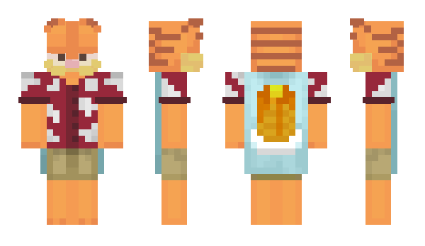 Minecraft skin Garf_The_Cat