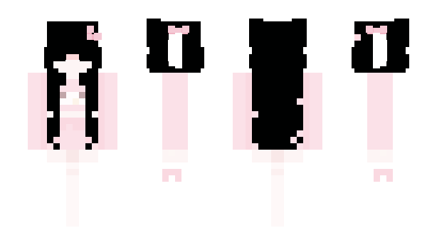 Minecraft skin blackpearlsugar