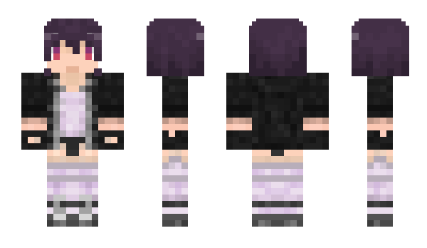 Minecraft skin shirobe