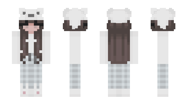 Minecraft skin HiWorld