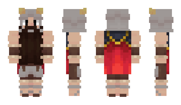 Minecraft skin Prasinosxalvas