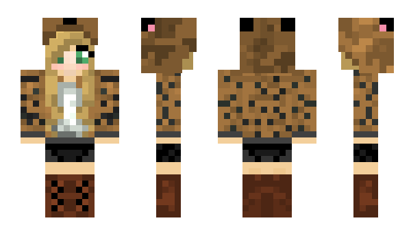 Minecraft skin FreezGirl