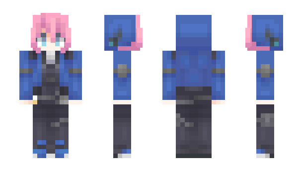 Minecraft skin Onderw