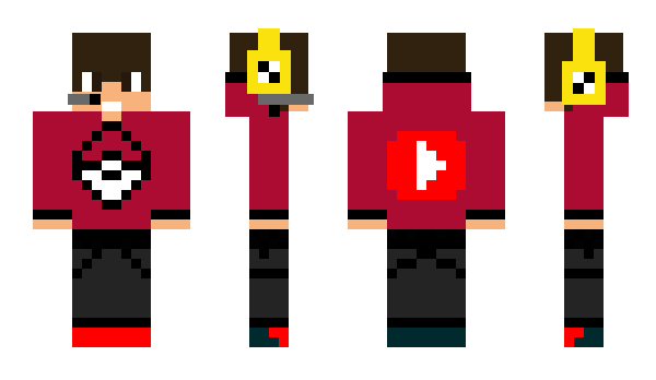 Minecraft skin GokkuGaymer
