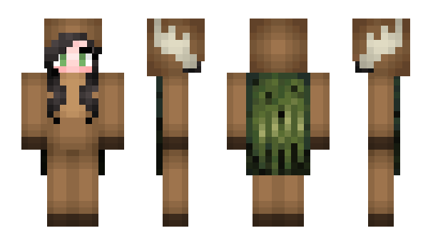 Minecraft skin CinnamonMoose