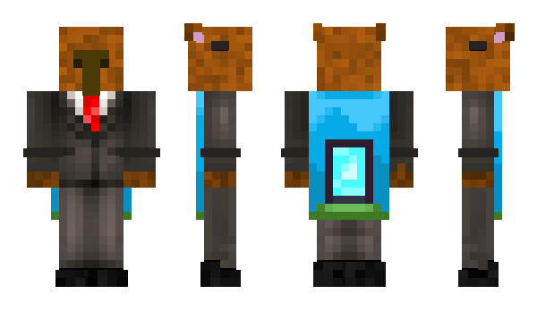 Minecraft скин по нику GamebaraYT