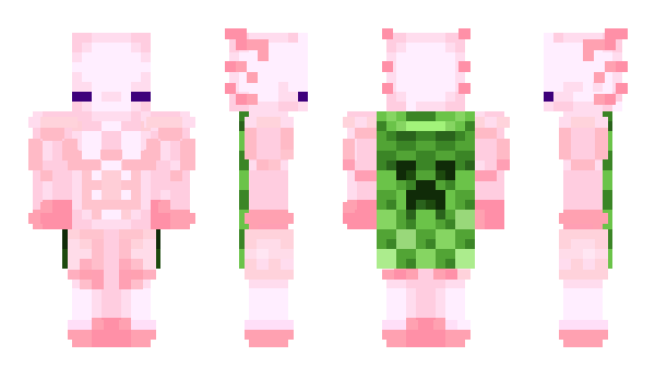 Minecraft skin Pexolotl
