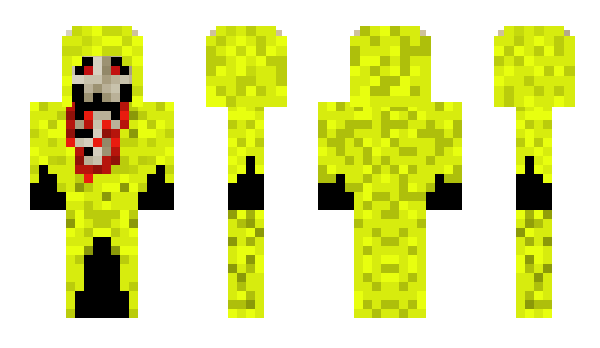 Minecraft skin yellowdeath
