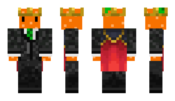 Minecraft skin Orangers