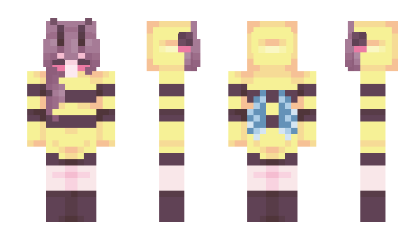 Minecraft skin Hearts1