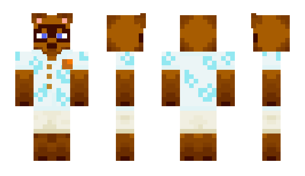 Minecraft skin foxger