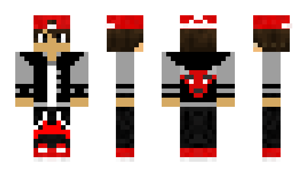 Minecraft skin MaroonJester