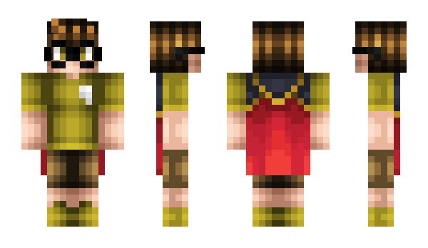 Minecraft skin Dercay