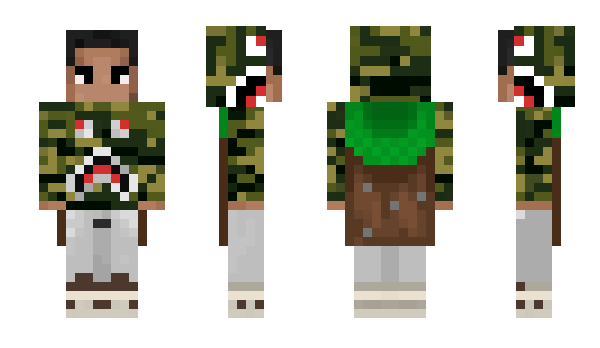 Minecraft скин по нику chzeetaa