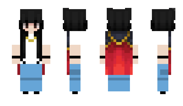 Minecraft skin Daackie